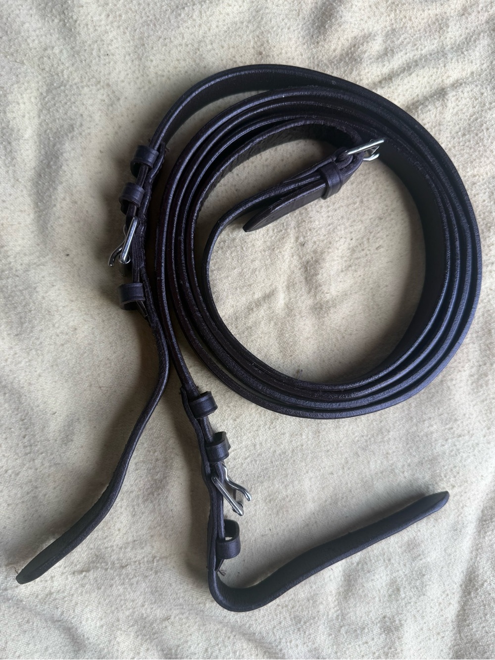 49” curb reins